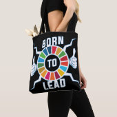 Moderne trendy Motivatie Inspirerend geschenken Tote Bag (Dichtbij)
