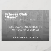 Moderne trendy ontwerppromo-stijl flyer (Voorkant)