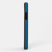 Moderne trendy race strepen gemonogrammeerd Case-Mate iPhone case (Achterkant/rechts)