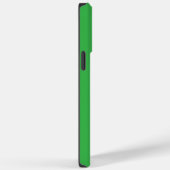 Moderne trendy race strepen gemonogrammeerd Case-Mate iPhone case (Achterkant / Rechts)