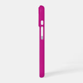 Moderne trendy race strepen gemonogrammeerd iPhone 16 hoesje (Linkerkant)