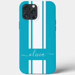 Moderne trendy racing strepen gemerkt Case-Mate iPhone case