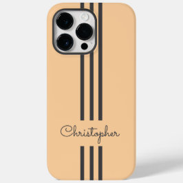 Moderne trendy racing strepen gemerkt  Case-Mate iPhone 14 pro max hoesje