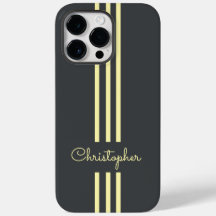 Moderne trendy racing strepen gemonogrammeerd 