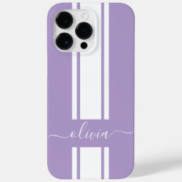 Moderne trendy racingstrepen gemerkt  Case-Mate iPhone 14 pro max hoesje