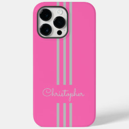 Moderne trendy racingstrepen gemerkt  Case-Mate iPhone 14 pro max hoesje