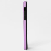 Moderne trendy racingstrepen gemonogrammeerd Case-Mate iPhone case (Achterkant/links)