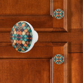 Moderne trendy retro keramische knop