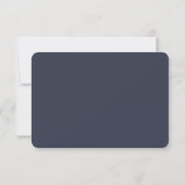 Moderne Trendy Save the Date Postkaart Kaart (Achterkant)