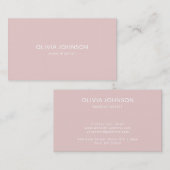 Moderne trendy schoonheid of professioneel visitekaartje (Voorkant / Achterkant)