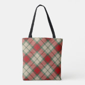 Moderne trendy seizoensgebonden winterspelen tote bag (Achterkant)