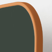 Moderne trendy sneeuw kerstboom pickleball paddle (Links Detail)