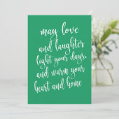 Moderne trendy St. Patrick's Day-feest Kaart (Staand voorkant)