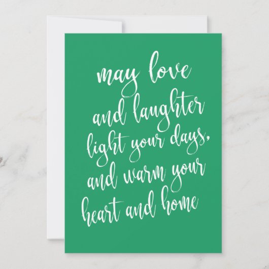 Moderne trendy St Patrick's Day Party Kaart (Voorkant)