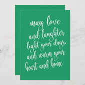 Moderne trendy St Patrick's Day Party Kaart (Voorkant / Achterkant)