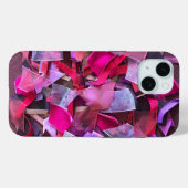 Moderne trendy stijlvolle bordeaux roze magenta pa Case-Mate iPhone case (Achterkant (horizontaal))