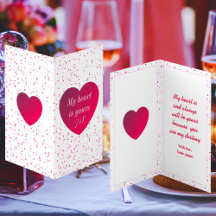 Moderne trendy stijlvolle rode hart Valentijnsdag