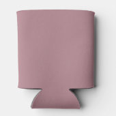 Moderne Trendy Stof Roze Script Bruiloft Blikjeskoeler (Achterkant)