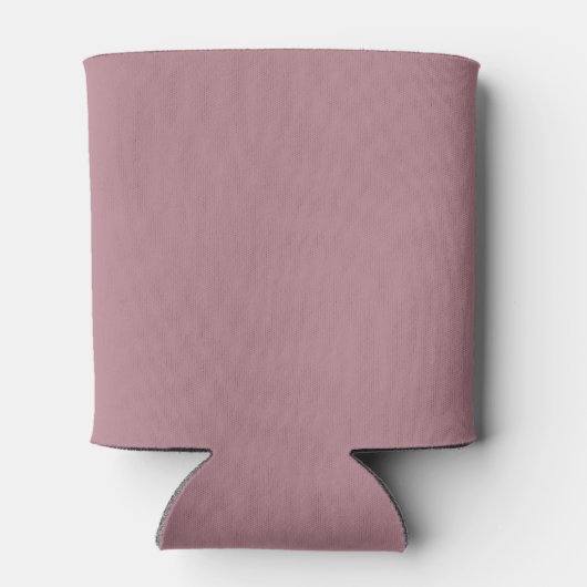 Moderne Trendy Stof Roze Script Bruiloft Blikjeskoeler (Achterkant)