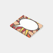 Moderne trendy stripboek Pop Art spraakballon Post-it® Notes (Schuin)