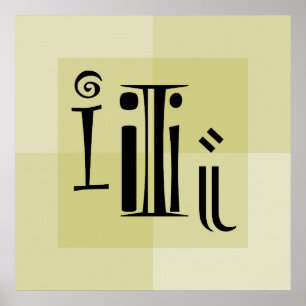 Moderne trendy typografie kunst, het stippen van d poster