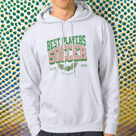 Moderne trendy  Voetbalspeler mannen Hoodie