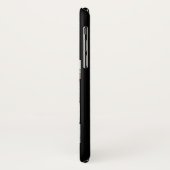 Moderne trendy vrienden collage van zwart en wit Case-Mate iPhone case (Achterkant/links)