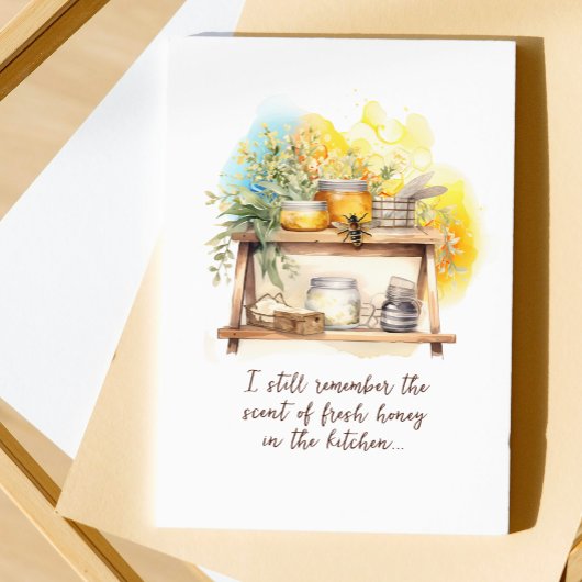 Moderne trendy Waterverf Elegant Happy Mothers Day Kaart