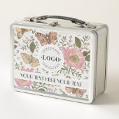 Moderne Trendy Wildflower Botanische Bloemen Monog (Voorkant)