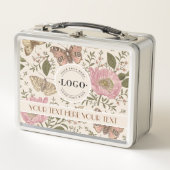 Moderne Trendy Wildflower Botanische Bloemen Monog (Voorkant)