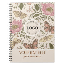 Moderne Trendy Wildflower Botanische Bloemen Monog