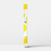 Moderne trendy zomerpatroon citrus schattig geel Case-Mate iPhone case (Achterkant / Links)