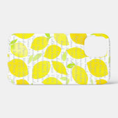 Moderne trendy zomerpatroon citrus schattig geel Case-Mate iPhone case (Achterkant (horizontaal))
