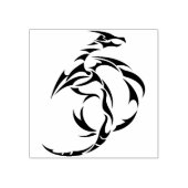 Moderne Tribal Dragon Art Stempel (Afrduk)