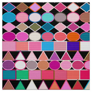 Moderne tribale geometrische, juwelen kleuren op z stof