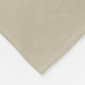 Moderne tribale silhouet abstracte gezichtskunst fleece deken (Hoek)