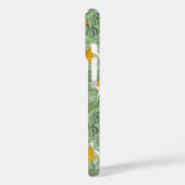 Moderne Tropische Banaan Groen Patroon Monogram Case-Mate iPhone Case (Achterkant / Links)