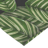 Moderne tropische bladpalm Plant print Lange Tafelloper (Hoek)