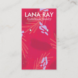 Moderne tropische bodemverharding visitekaartje