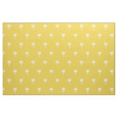 Moderne tropische datum Palm geel Stof (Fat Quarter)