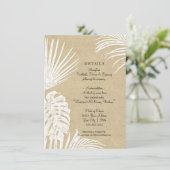 Moderne tropische driekleppige keizersband in Kraf Kaart (Staand voorkant)