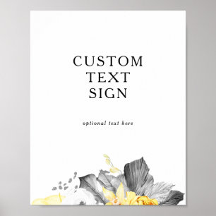 Moderne Tropische Kaarten en Geschenken Aangepast  Poster