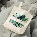 Moderne tropische monstera groene olievloeistof tote bag<br><div class="desc">Als u nog meer aanpassingen nodig hebt,  kunt u mij op yellowfebstudio@gmail.com vrij klikken.</div>