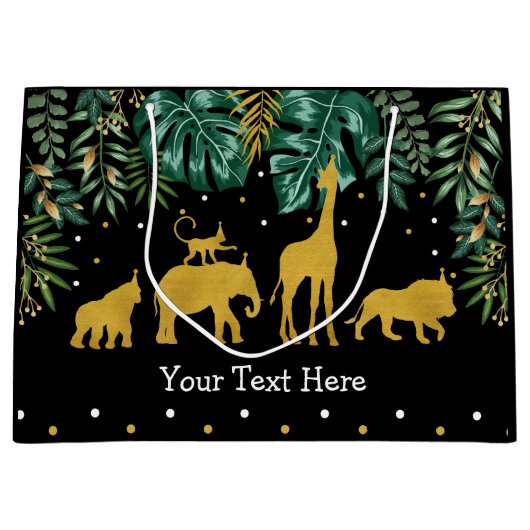 Moderne tropische Oerwoud Safari Dieren wild Eén Groot Cadeauzakje (Voorkant)