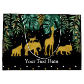 Moderne tropische Oerwoud Safari Dieren wild Eén Groot Cadeauzakje (Achterkant)