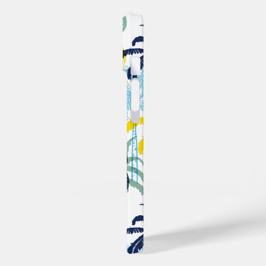 Moderne tropische palmboom Case-Mate iPhone case (Achterkant / Links)