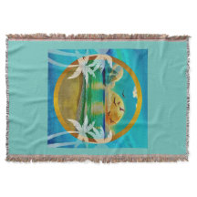 Moderne tropische strand palmbomen zonsondergang v