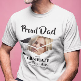 Moderne trotse vader van de afgestudeerde | Foto T T-shirt