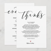 Moderne Trouw Dank je en Reisverslag kaart v9 (Voorkant / Achterkant)