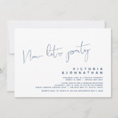 Moderne trouw-elopement, Nu laten we feest uitnodi Kaart (Voorkant)